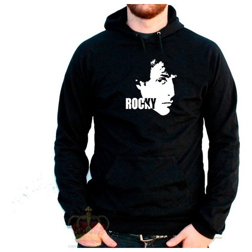 Moletom Canguru Rocky Balboa Blusa De Frio Sylvester Stallone
