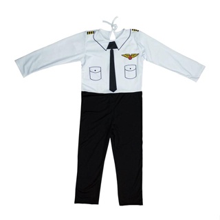 Roupa Piloto de Avião Infantil Fantasia Longa para Menino em Oferta na Shopee
