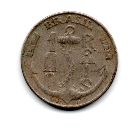 100 Réis 1938 BC Moeda Antiga Brasil Almirante Tamandaré