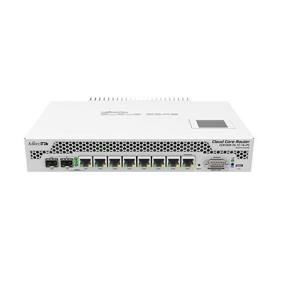 Mikrotik Cloud Core Router Ccr1009 7g 1c 1spc Shopee Brasil 9930