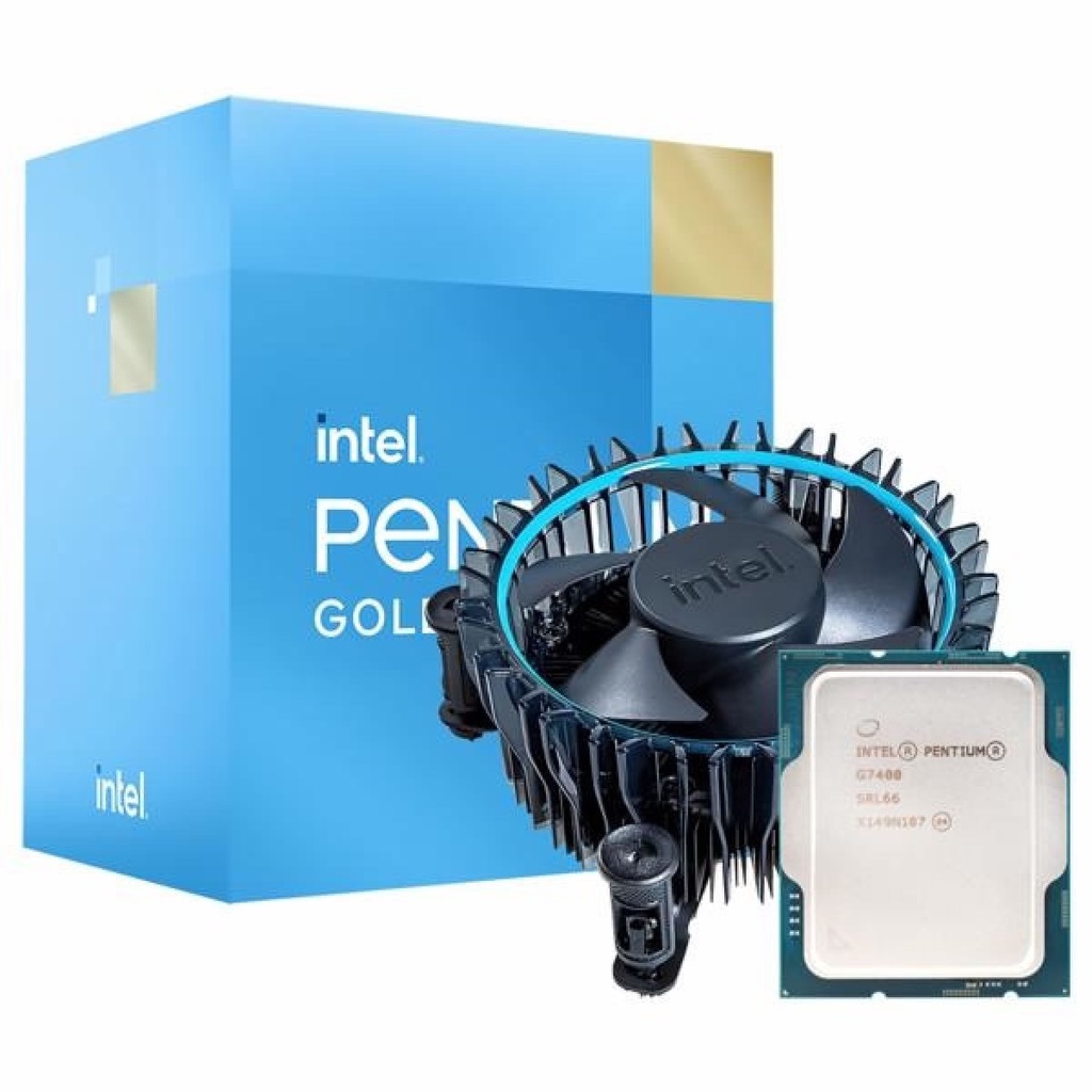 Processador Intel Pentium Gold G7400, 2 Core 4 Threads, Alder Lake 12ª  Geração, Cache 6mb, 3.7ghz, Lga 1700 Intel Uhd Graphics 710 - BX80715G7400  | Shopee Brasil