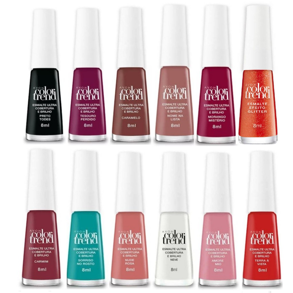 Esmalte Avon Color Trend Diversas Cores A Escolher Shopee Brasil My