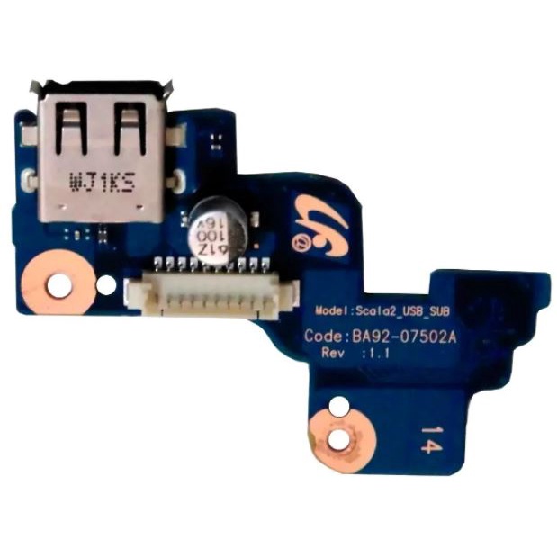 Placa Power Liga Desliga Samsung Np Rv419 Rv415 Ba92-07502a