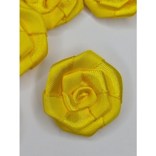 Rosa Rococó Flor de Cetim 3 cm 10 unidades para Artesanatos, Lembrancinhas e Aplicações em Roupas em Oferta na Shopee