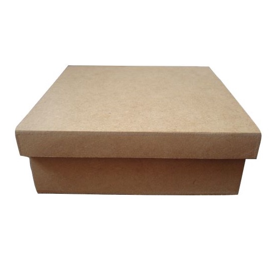 Caixa 15x15x6 em MDF Cru em Oferta na Shopee