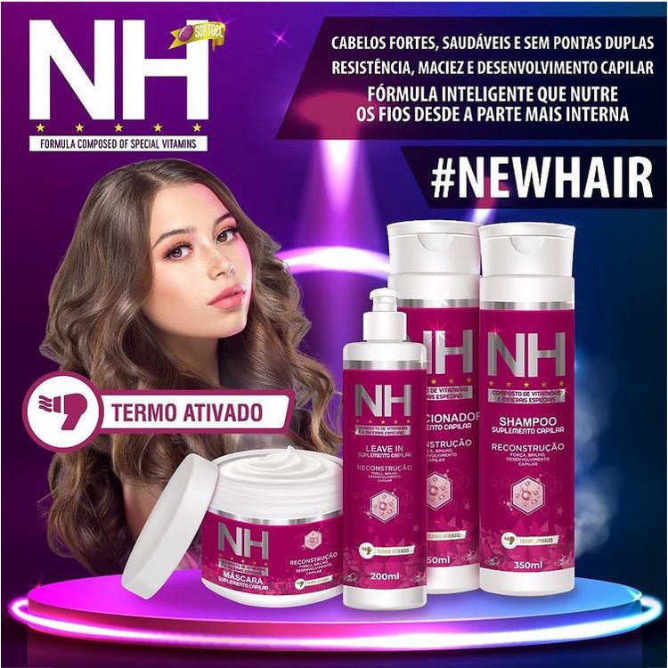 Kit Capilar New Hair Completo Shopee Brasil