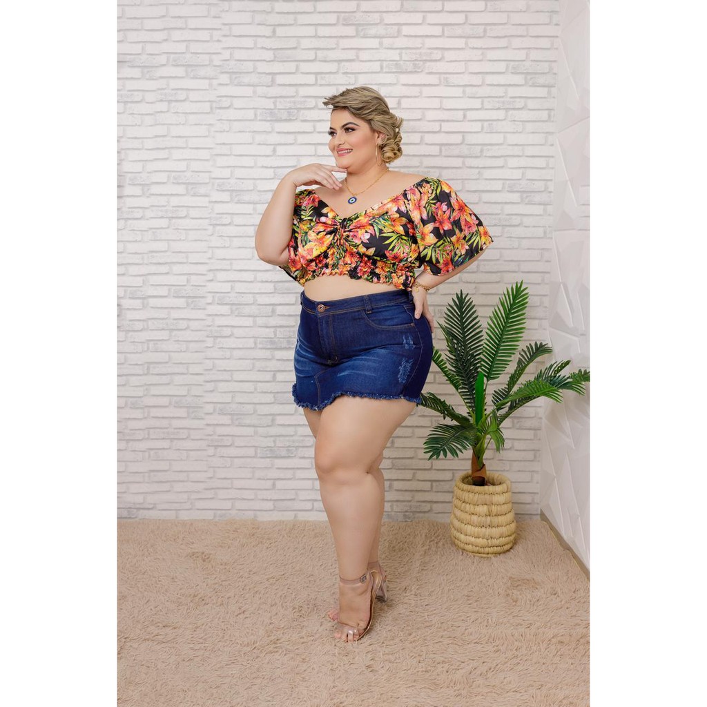 saia para gordinha