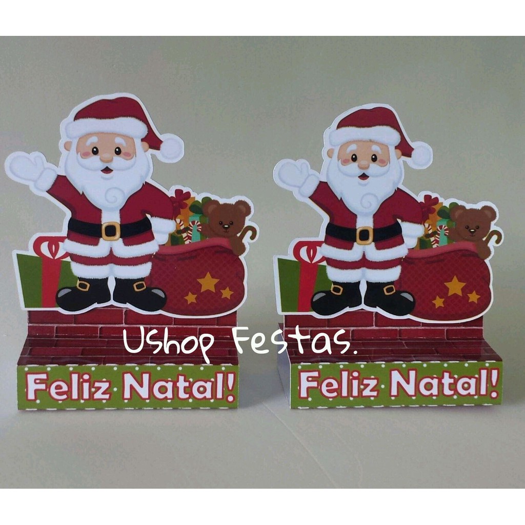 30 Porta Bis Duplo Natal {Ushop Festas}. | Shopee Brasil