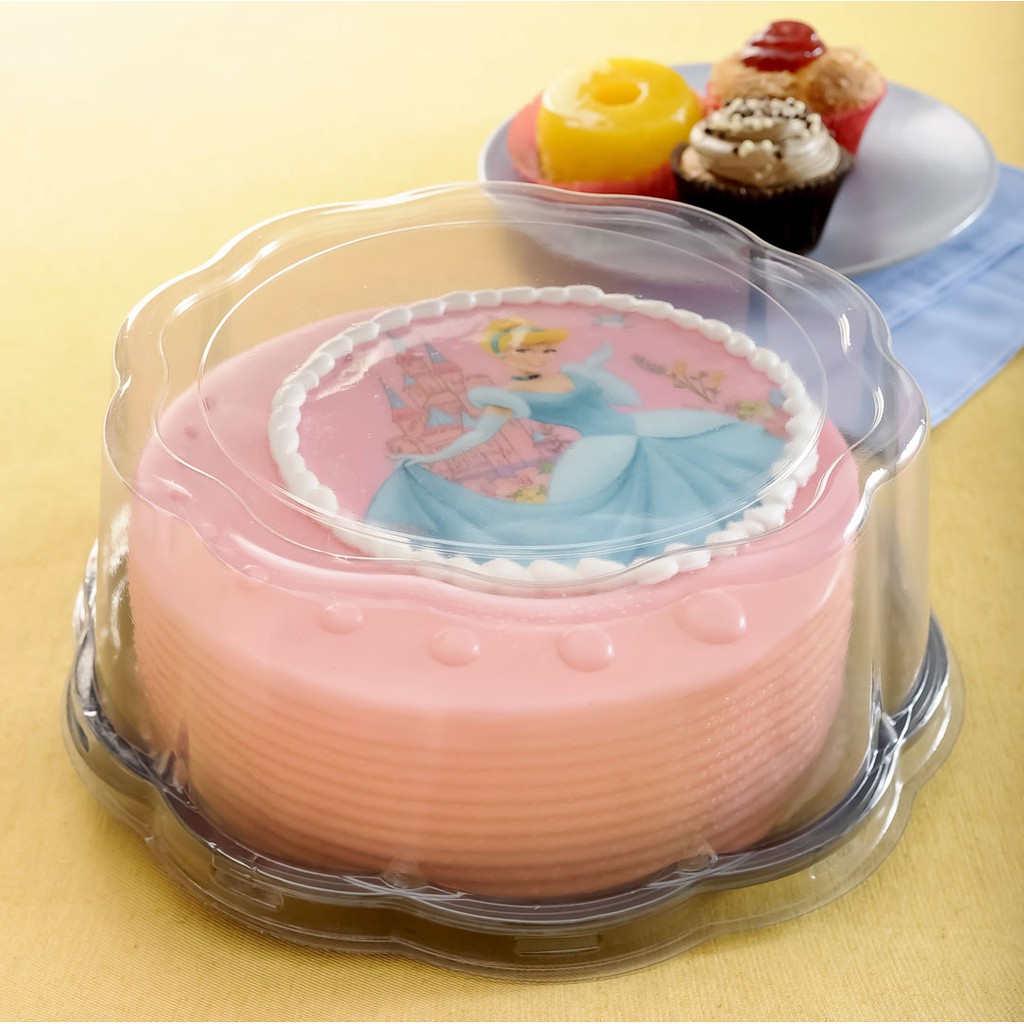 10 embalagem bolo 1,2 kg Torta Peq. Alta - 1,2kg Ref.: G 37FA (26,2x10,6 cm alt) galvanotek - Home & Living