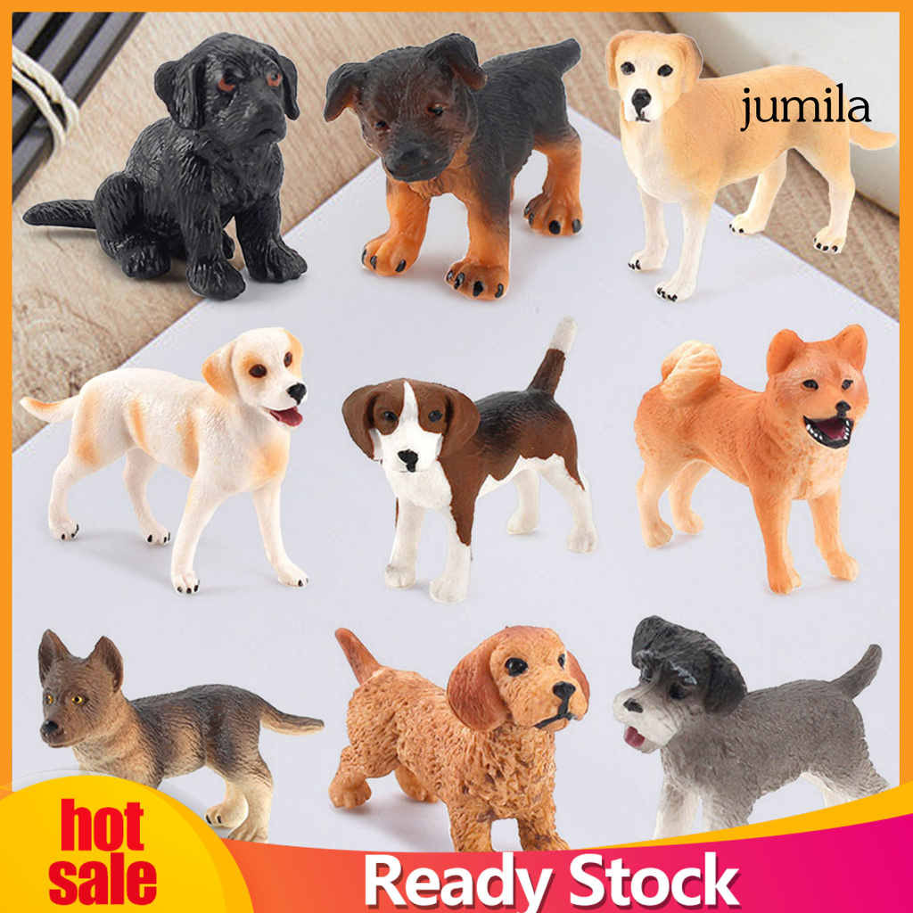 Boneco De Cachorro Realista Sem Cheiro Em Pvc | Shopee Brasil