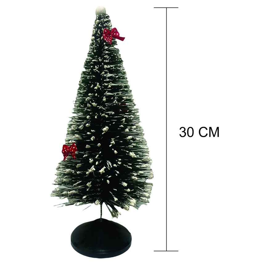Mini Arvore Natal Pinheiro Nevado 30cm | Shopee Brasil