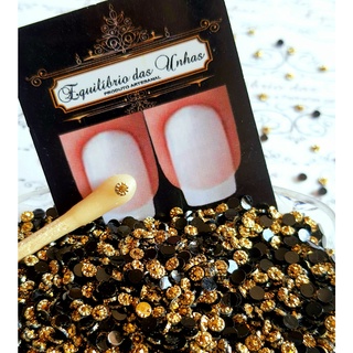 Margarida 2,8mm (aprox 150un) Jóias para Unhas, girassol para unhas, Pedrarias de Unha e nail arts