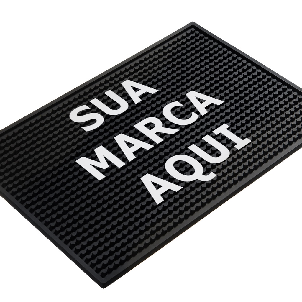 Bar Mat Impresso Personalizado Emborrachado 45X30 Cm Porta Copos Tapete Bar - Lootus