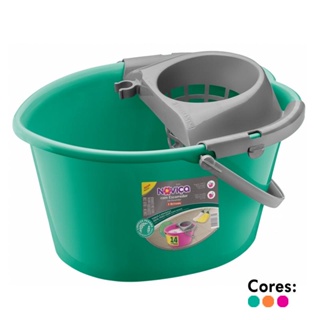 Balde Noviça com escorredor 14 litros 1384 Bettanin em Oferta na Shopee