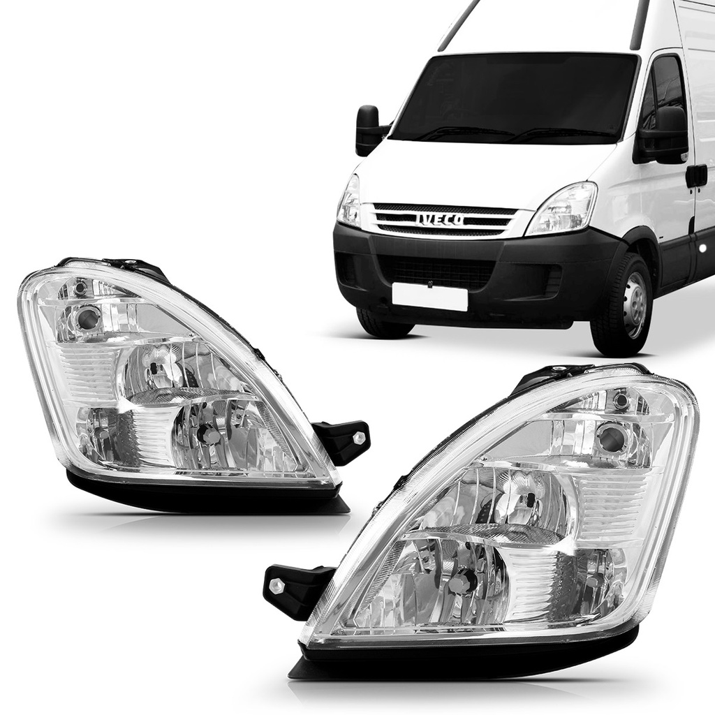Farol Iveco 2007 2008 2009 2010 2011 2012 Foco Duplo em Oferta na Shopee