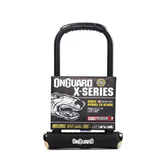 Cadeado Trava U-lock Onguard Pitbull Ls 8002 Preto Oferta em Oferta na Shopee
