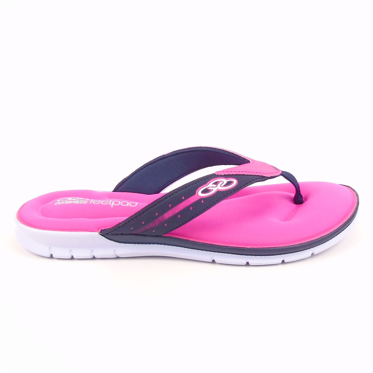 chinelo olympikus feminino venice feetpad lançamento pink