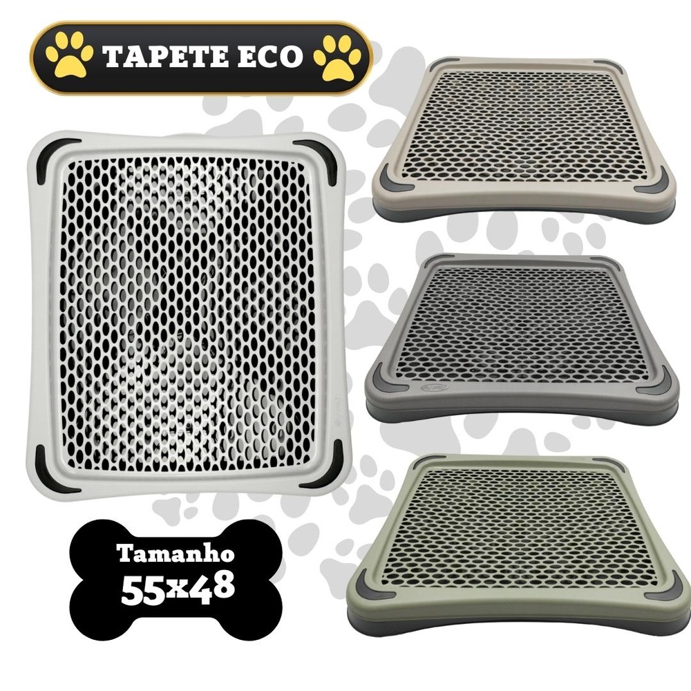 Tapete Sanitário Higiênico para Cachorro Eco Pipi Tapete
