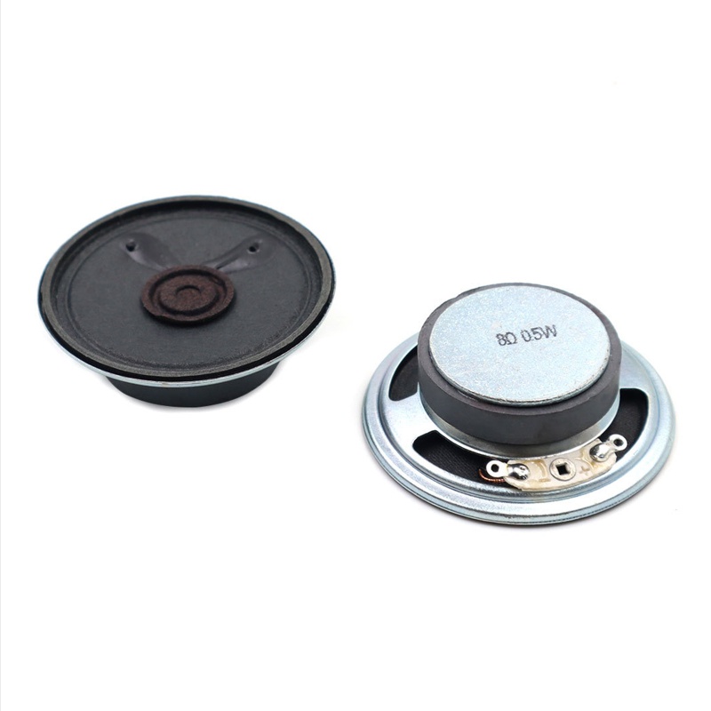 KIN 2 Unidades 0 5W 8Ohm Alto-Falantes Mini Falante Ultrafino Com Diâmetro De 50 Mm
