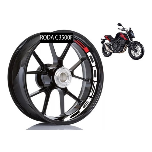 Adesivo Premium De Roda Interno Honda Cb500f Cb 500 em Oferta na Shopee