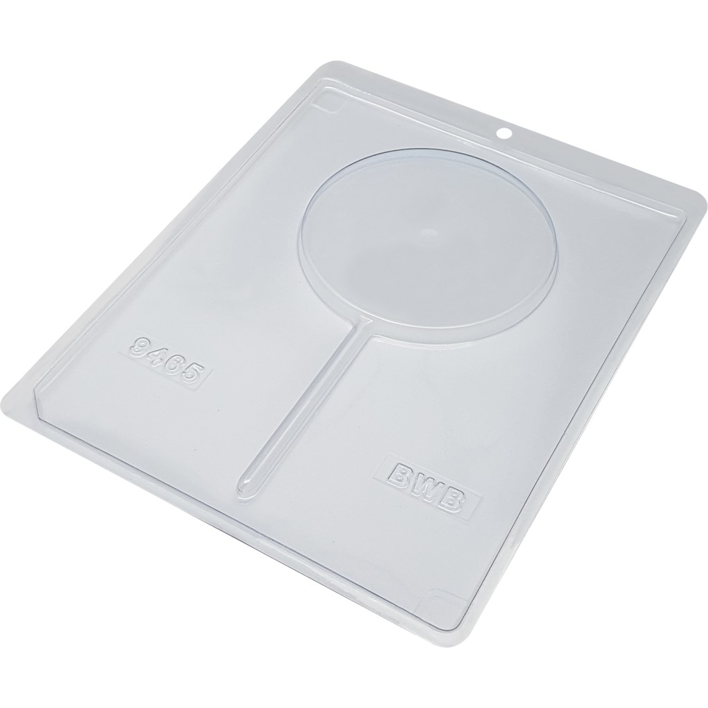 1~10 Forma Simples Pirulito Redondo Liso 9465 - (C7) em Acetato BWB Para Bombom e Doces de Chocolate. em Oferta na Shopee