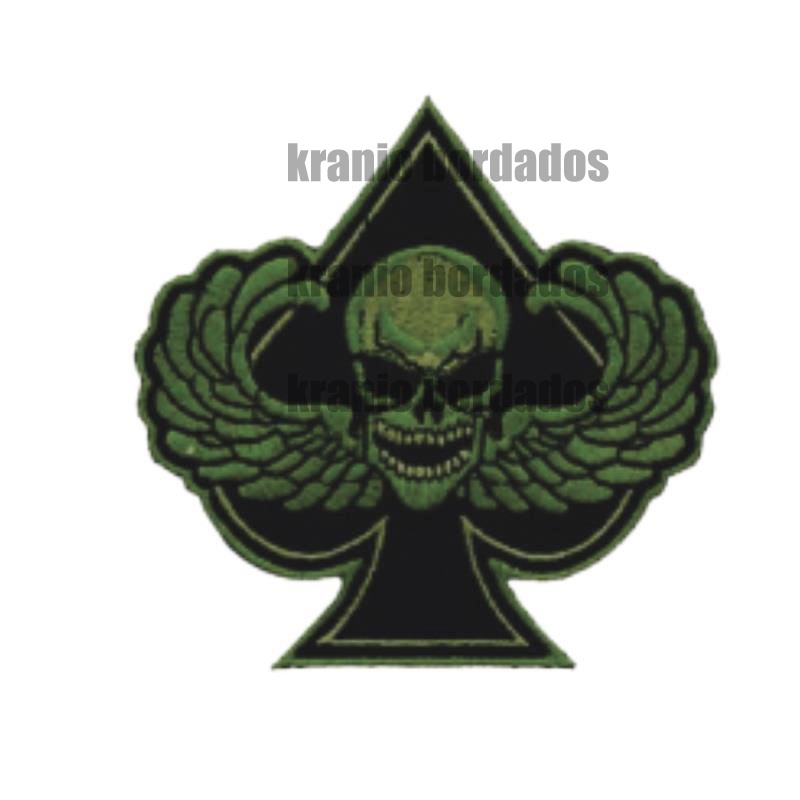 SPADE AIRSOFT PAINTBALL PATCH BORDADO ENVIO IMEDIATO