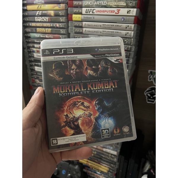 Mortal kombat komplete Edition ps3 - Mídia física original