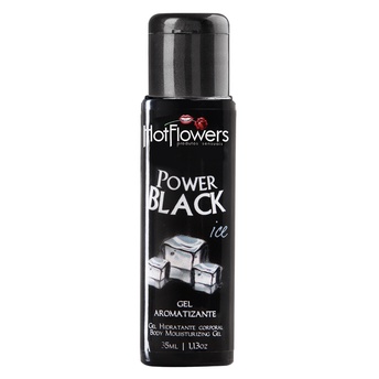 Gel Comestível com Efeito Esquenta e Esfria - Power Black Ice - 35ml em Oferta na Shopee