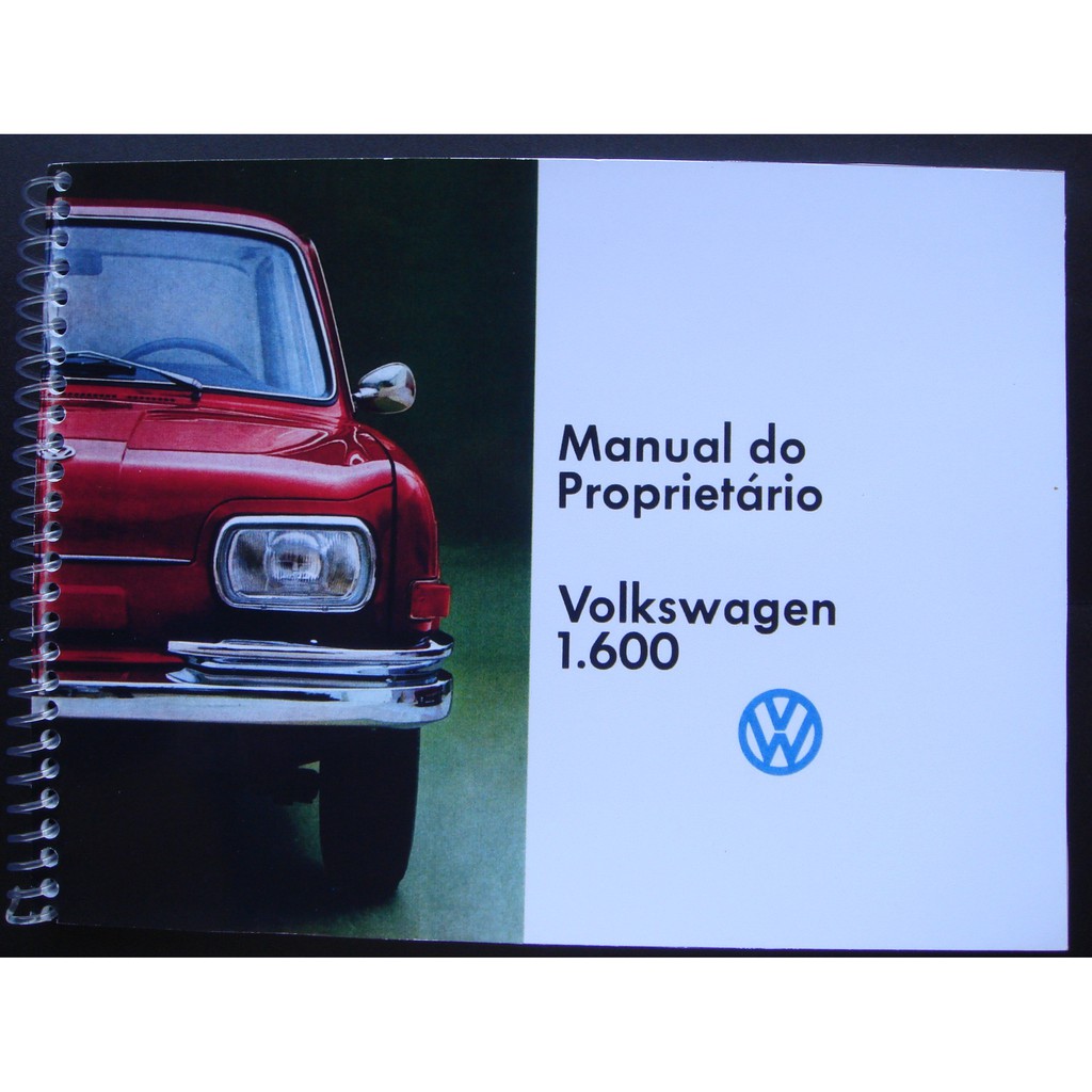 Manual V W 1600 - 4 Portas - Zé Do Caixão - 1970