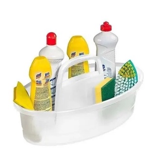 Organizador Produto Limpeza Sanremo Balaio Oval 6l Com Alça