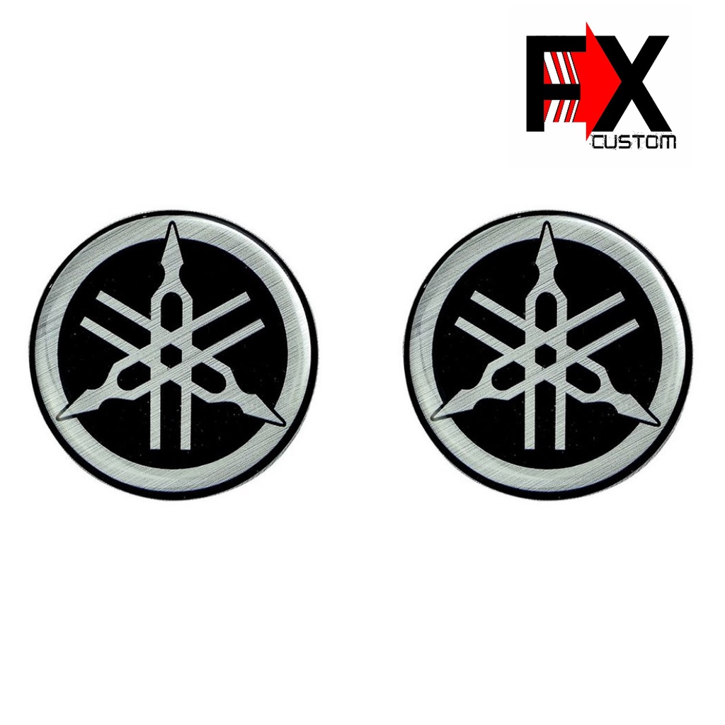 Adesivo Emblema Yamaha Tanque 55mm Tanque Fazer Factor XTZ Crosser YBR Simbolo Logo m1