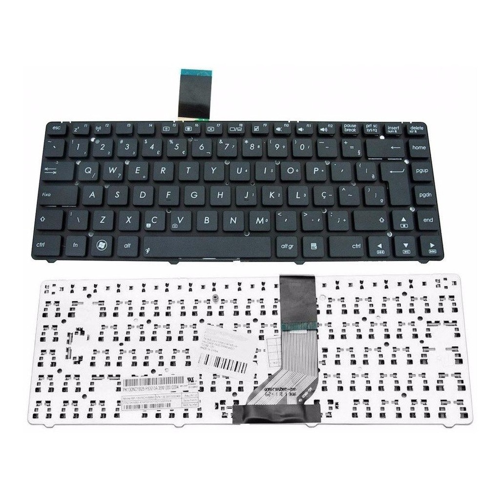 Teclado P/ Notebook Asus K45 K45a A45a A45 U44 U46 Br Com Ç