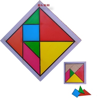Brinquedo Pedagógico Educativo Em Madeira Tangram