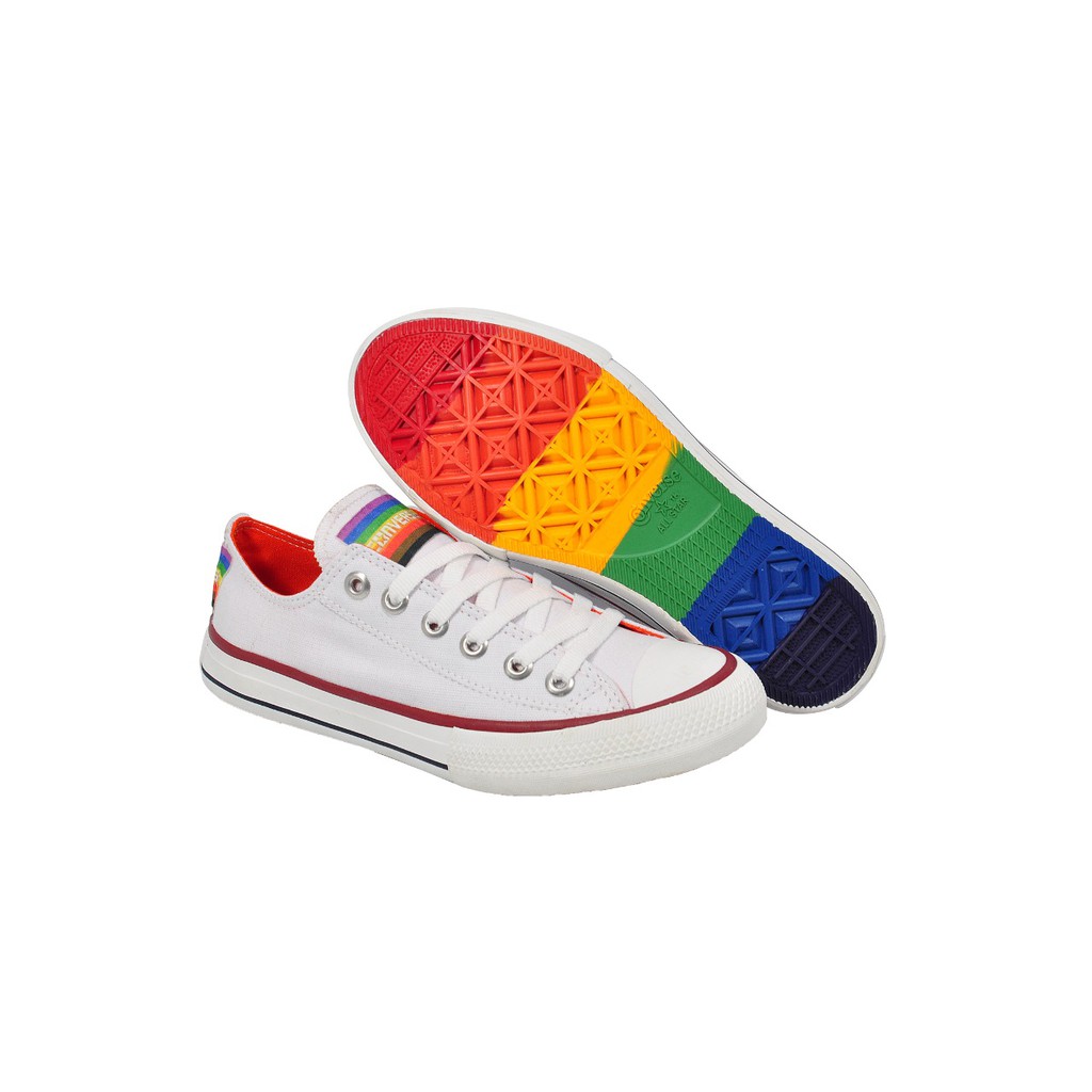 tenis all star arco iris