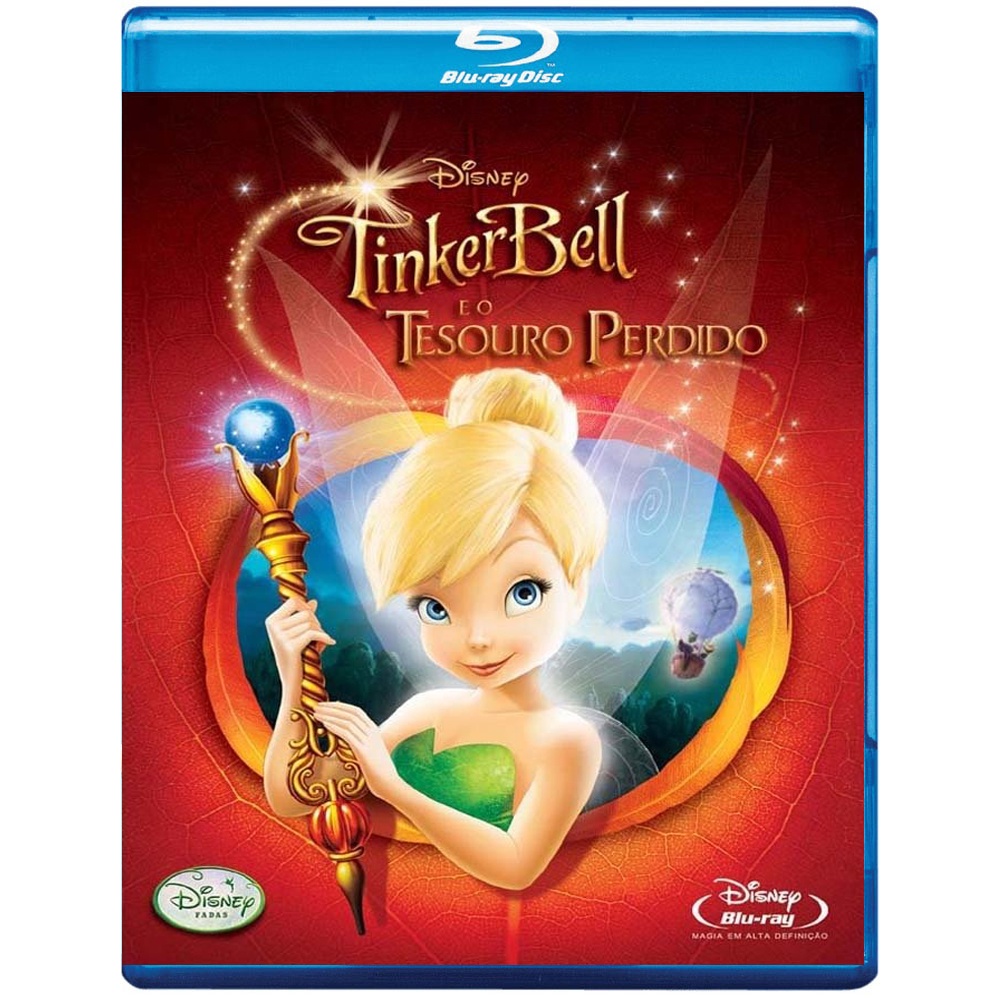 Blu-ray Tinker Bell E O Tesouro Perdido