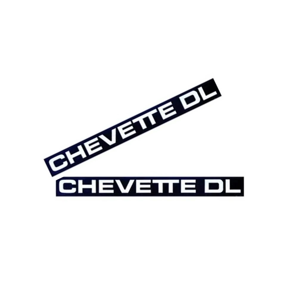 Adesivo Plaqueta Chevette Dl Todos