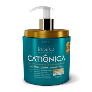 Máscara Catiônica Forever Liss 450g - Elimina a estática