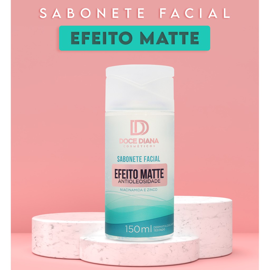 Sabonete L Quido Facial Cleansing Oil Com Efeito Matte Doce Diana Ml Shopee Brasil