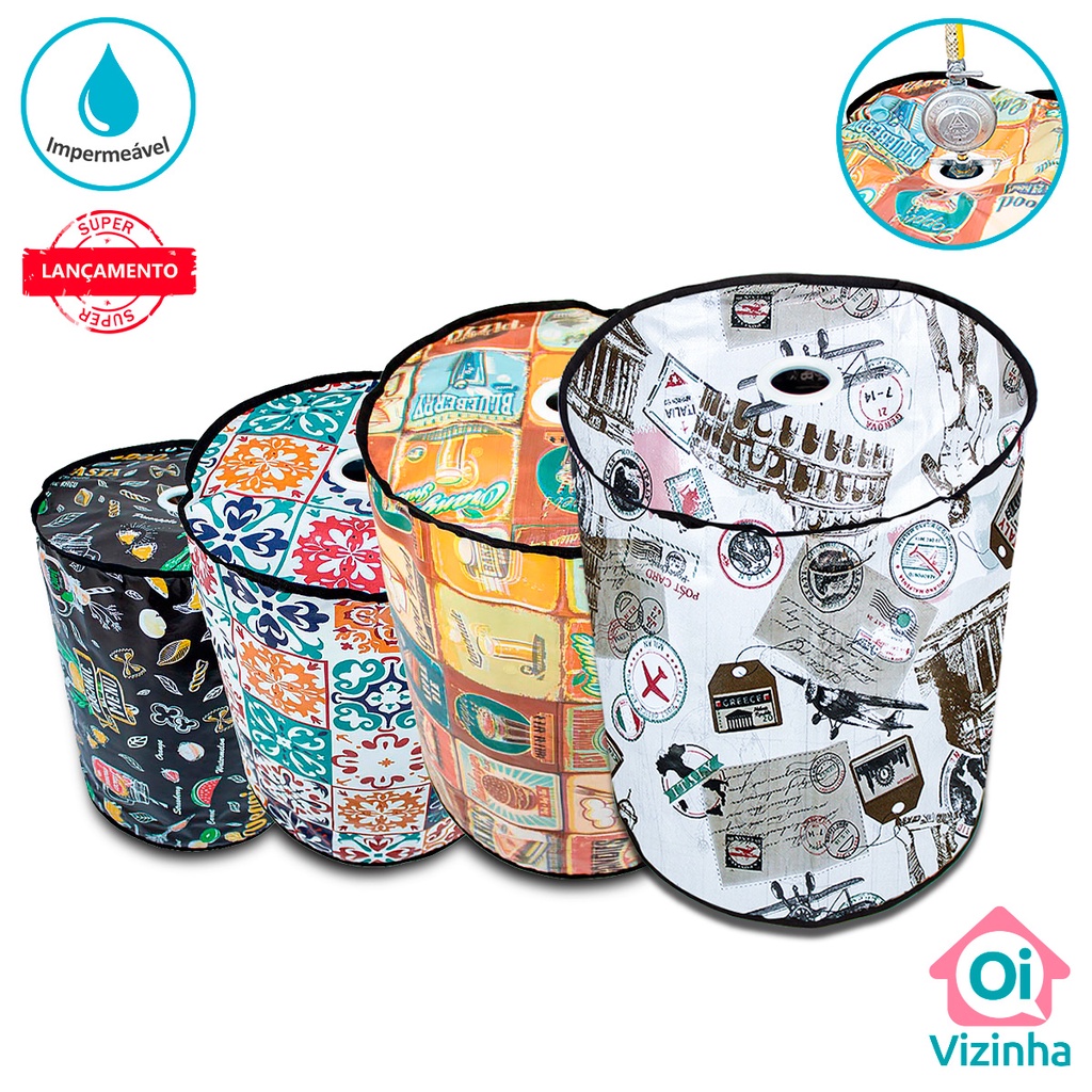 Capa Protetora para Botijão Bujão De Gás Impermeável