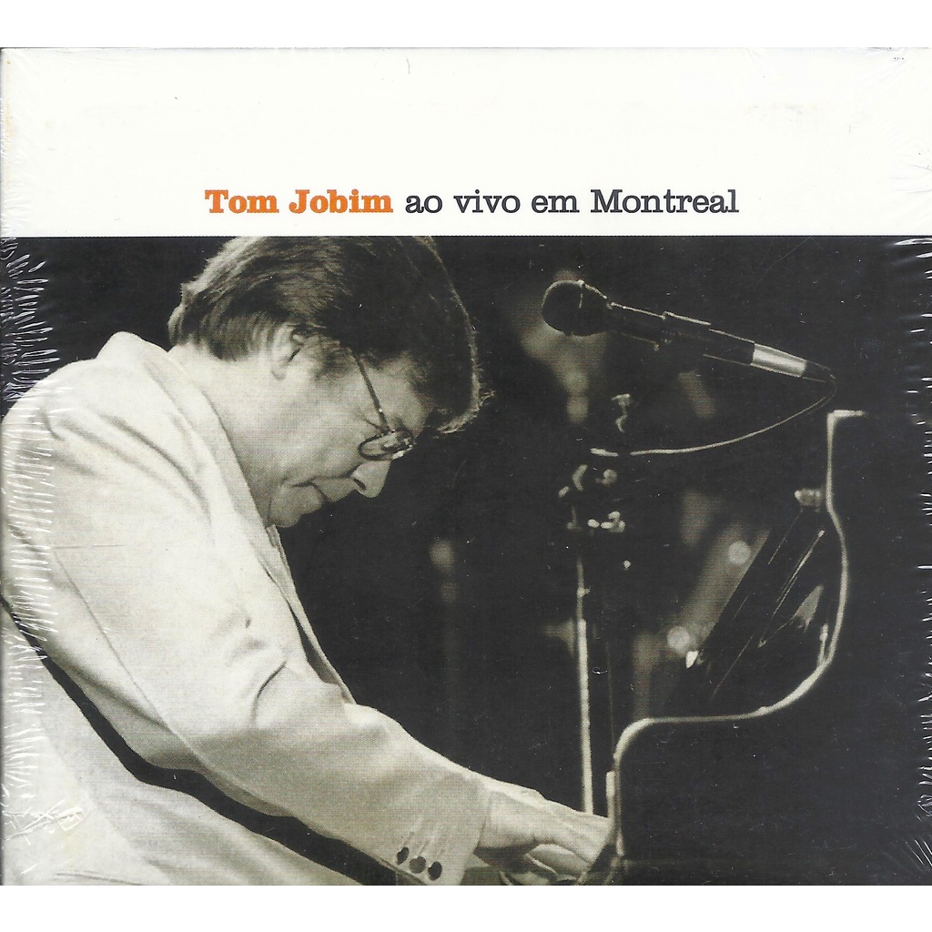 CD Tom Jobim Ao Vivo Em Montreal - Tom Jobim - Lacrado de Fábrica