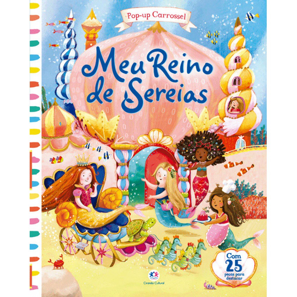 Livro - Meu reino de sereias - Capa dura em Oferta na Shopee