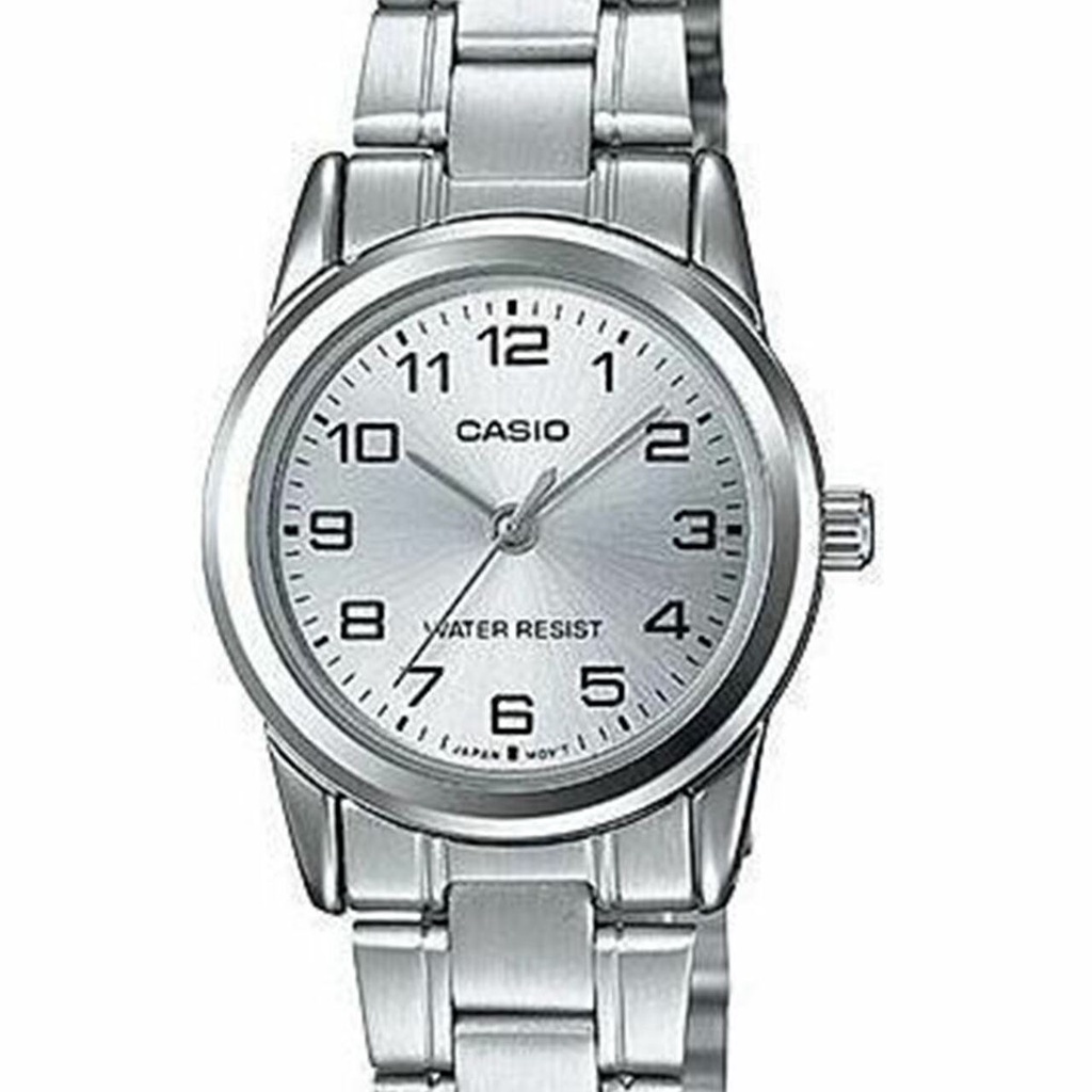 Relógio Casio Feminino Prateado Collection Ltp-V001D-7Budf - Watches