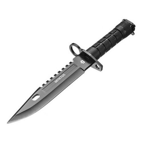 Faca Tática Explorer Black Sobrevivência Militar - Invictus