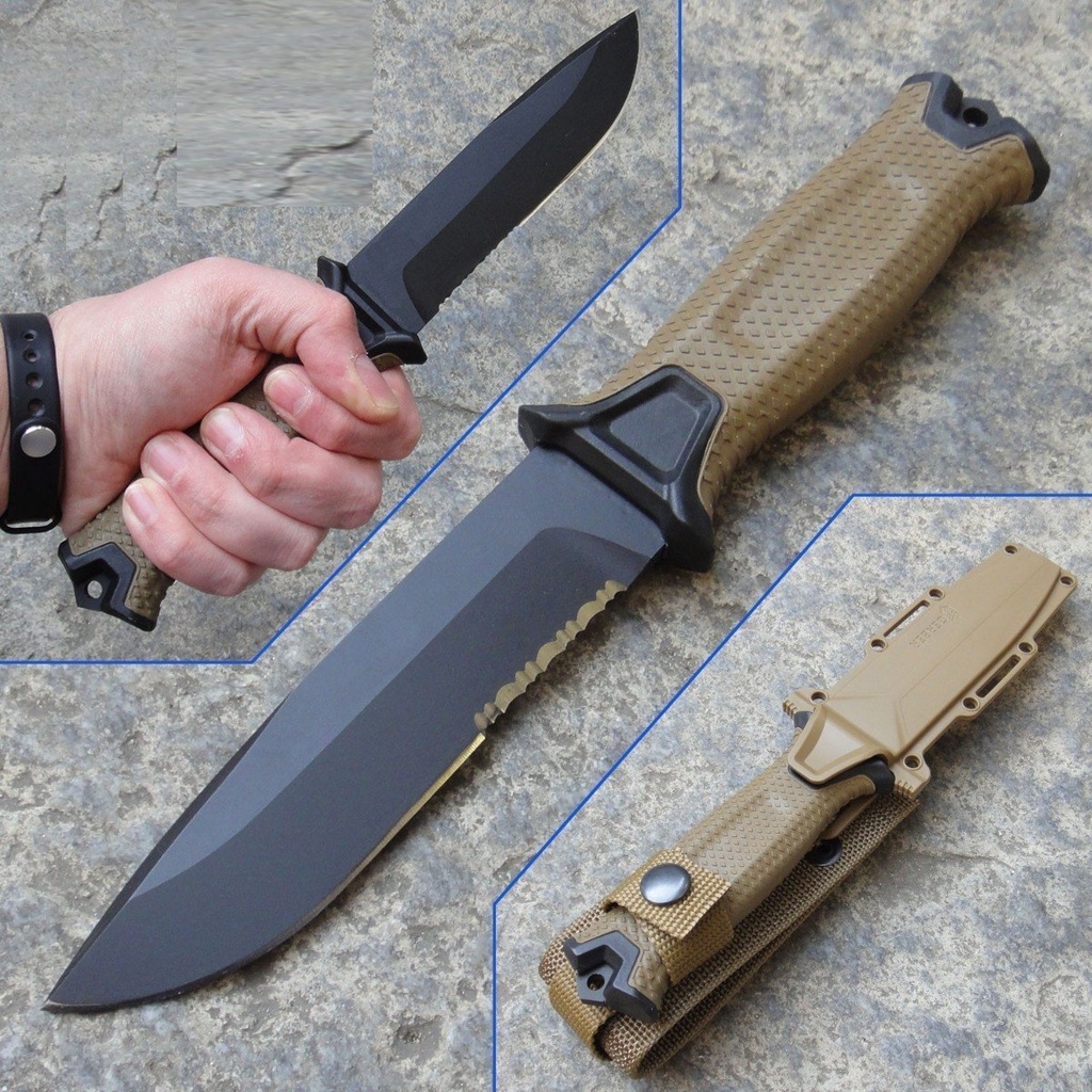 Faca Strongarm Coyote Brown Militar Tática - Aqui Com Nota!