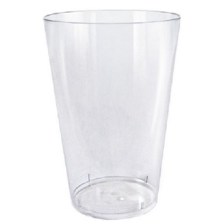 Copo Acrilico descartavel  300ml - Kit com 100 unidades - CRISTAL