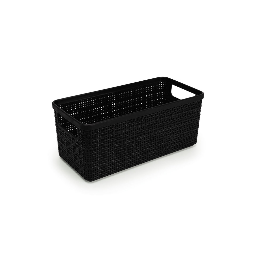 Cesto Juta Alongado Pequeno Nitron - Home & Living
