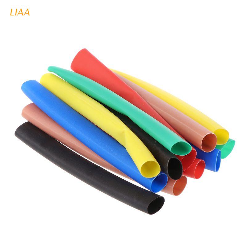 LIAA 12Pcs/Bag Universal Heat Shrink Tube Sleeve Cover USB Charger