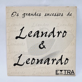 CD Promo Do Extra - Os Grandes Sucessos De Leandro E Leonardo - Sertanejo - Original!