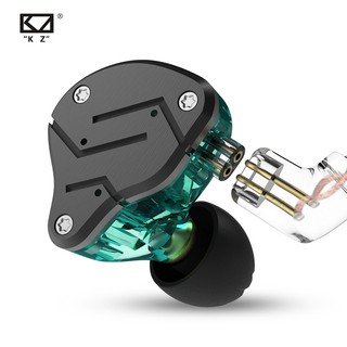 Fone De Ouvido Kz Zsn 1ba + 1dd Hibrid Intra-Auricular / Dj Monito / Corrida / Esporte / Música / Bass