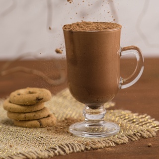 Conjunto 6 Taças para Cappuccino com Alça e Pé de Vidro 114 ml Lyor